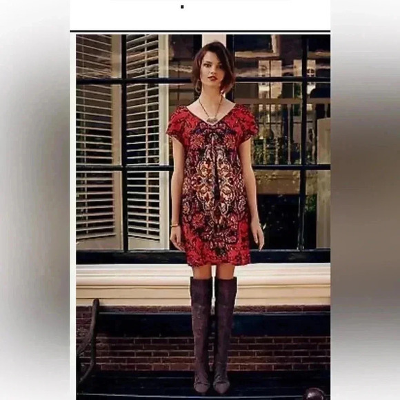 Seychelles Anthropologie Brown Victory Croc Over Knee Boots - Picture 2 of 15